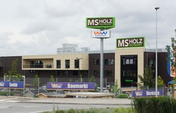 Neubau Holzfachmarkt